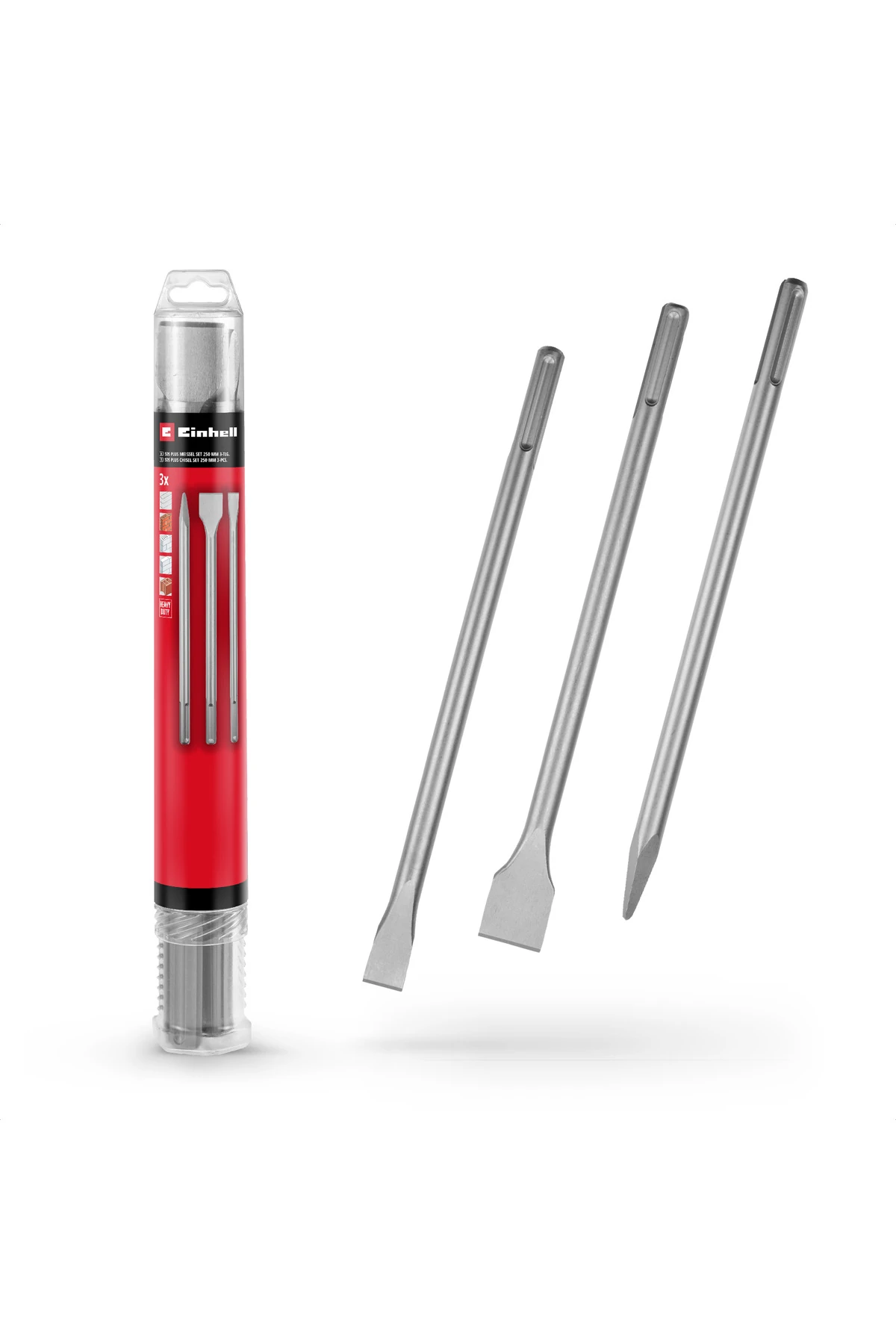 Orijinal 3 Parça Sds Max Keski Murç Seti, 400 Mm - 49190110