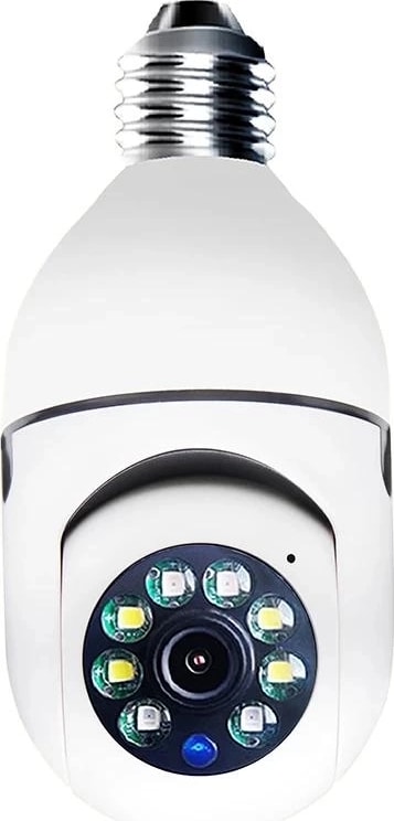 Wifi 360 Panoramik Ampul Kamera Gece Görüş Sesli Akıllı Hareket Algılayıcı
