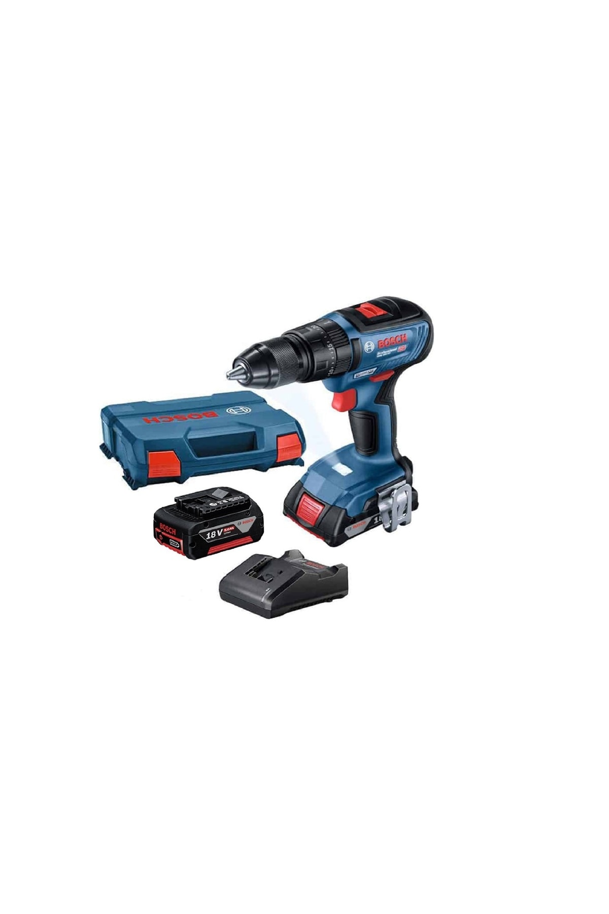 BOSCH GSB 18V-50 AKÜLÜ VİDALAMA 2 AH+5 AH