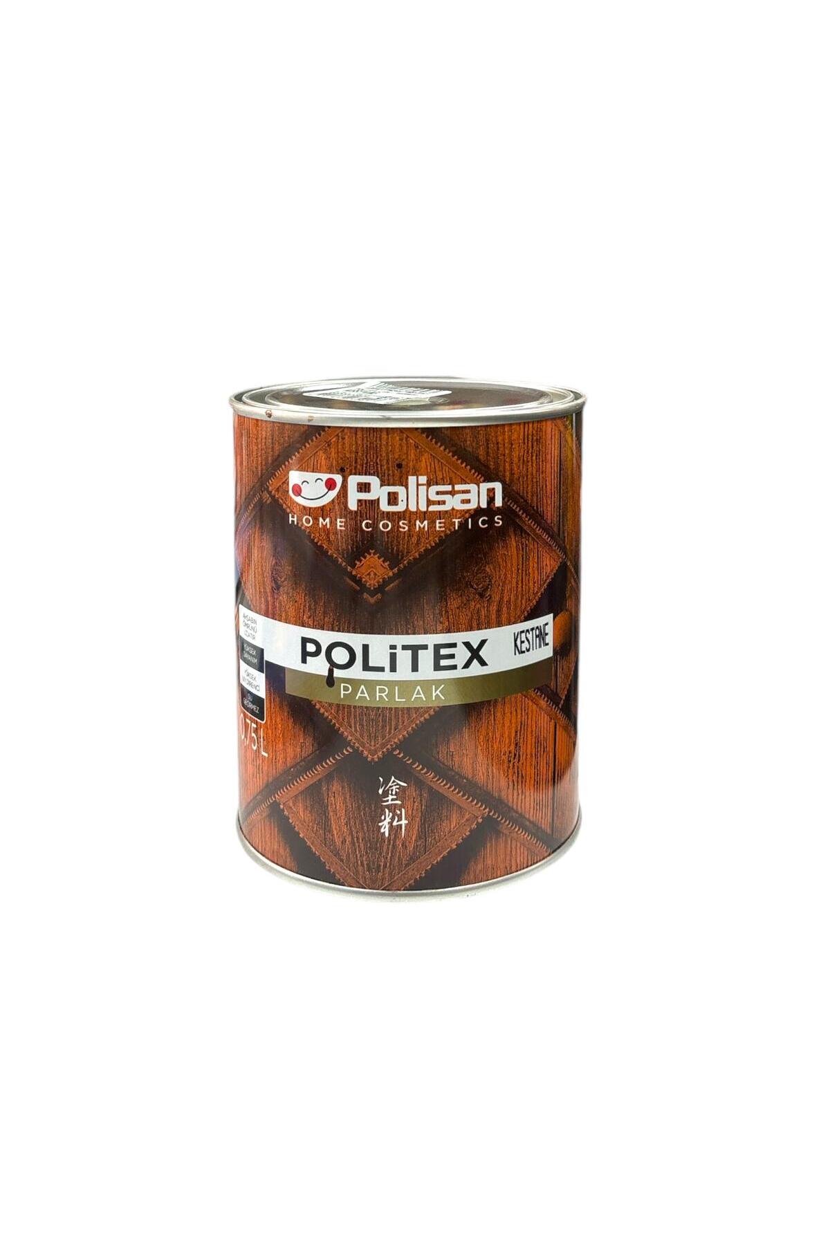 Politex Vernikli Ahşap Koruyucu Parlak Kestane 0,7 Lt