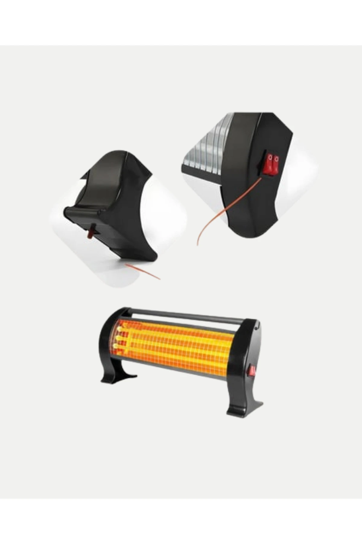 2 Yıl Garantili 1200W Ayak Isıtıcı – Soğuk Günlerde Hızlı ve Güvenli Isınma