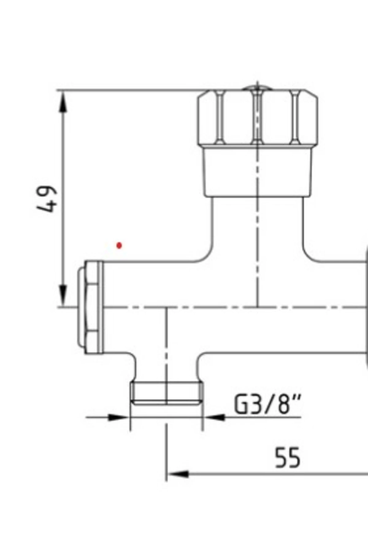 4 Adet ECA Filtreli Ara Musluk 102111066