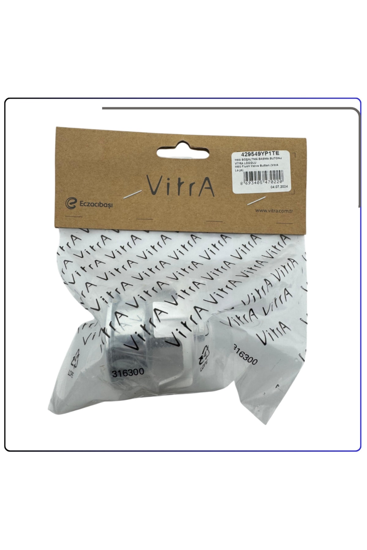 429549YP1TE 3/6 Halatlı İç Takım Boşaltma Basma Butonu