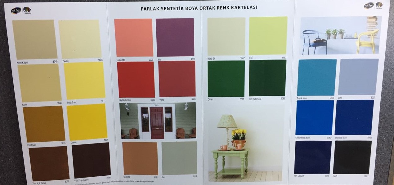 Yağlı Boya Kurşunsuz Parlak 0,25 Lt. Güneş