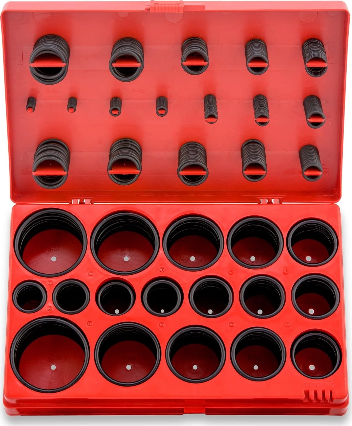 Oring Seti Kit Nitril NBR 70 Inç Box Inch 382 Adet O Ring 30 Ölçü