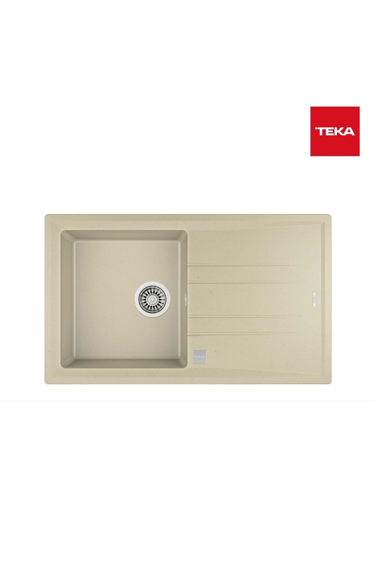 Stone 50 B-tg Topasbeige Granit Eviye
