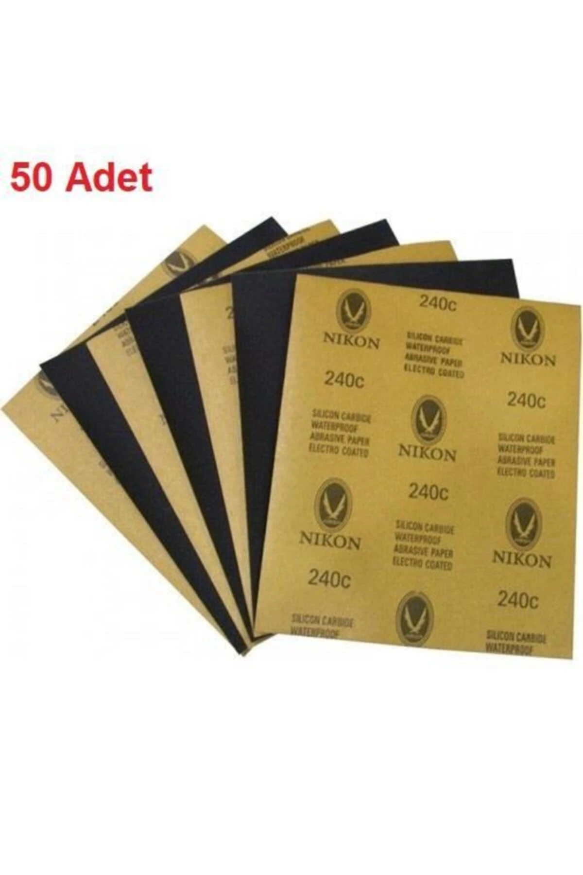 Su Zımparası 230x280mm 50 Li Paket 600 Kum