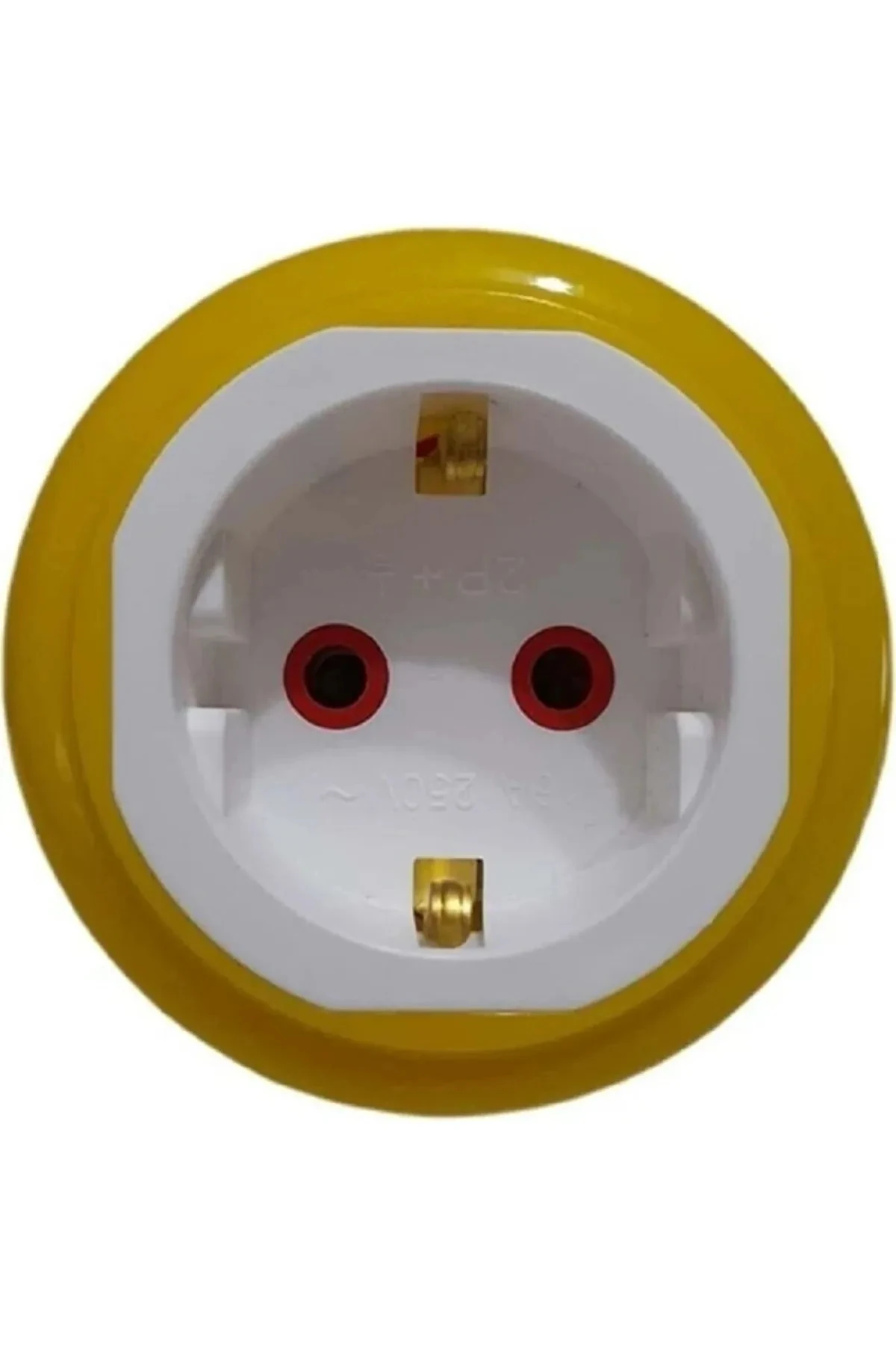 Prizli Gece Lambası Led Anahtarlı Topraklı - Fetih 99-04 ( SARI )