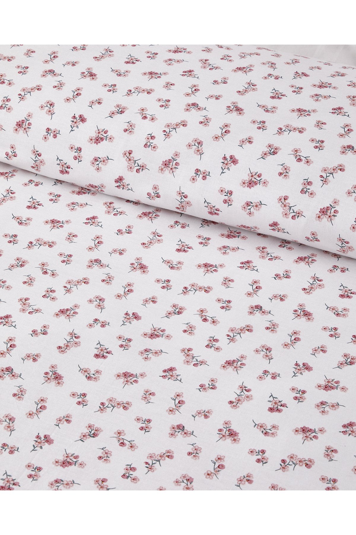 Wildflower Dream Pamuklu Çift Kişilik Nevresim Seti 200x220 cm Pembe