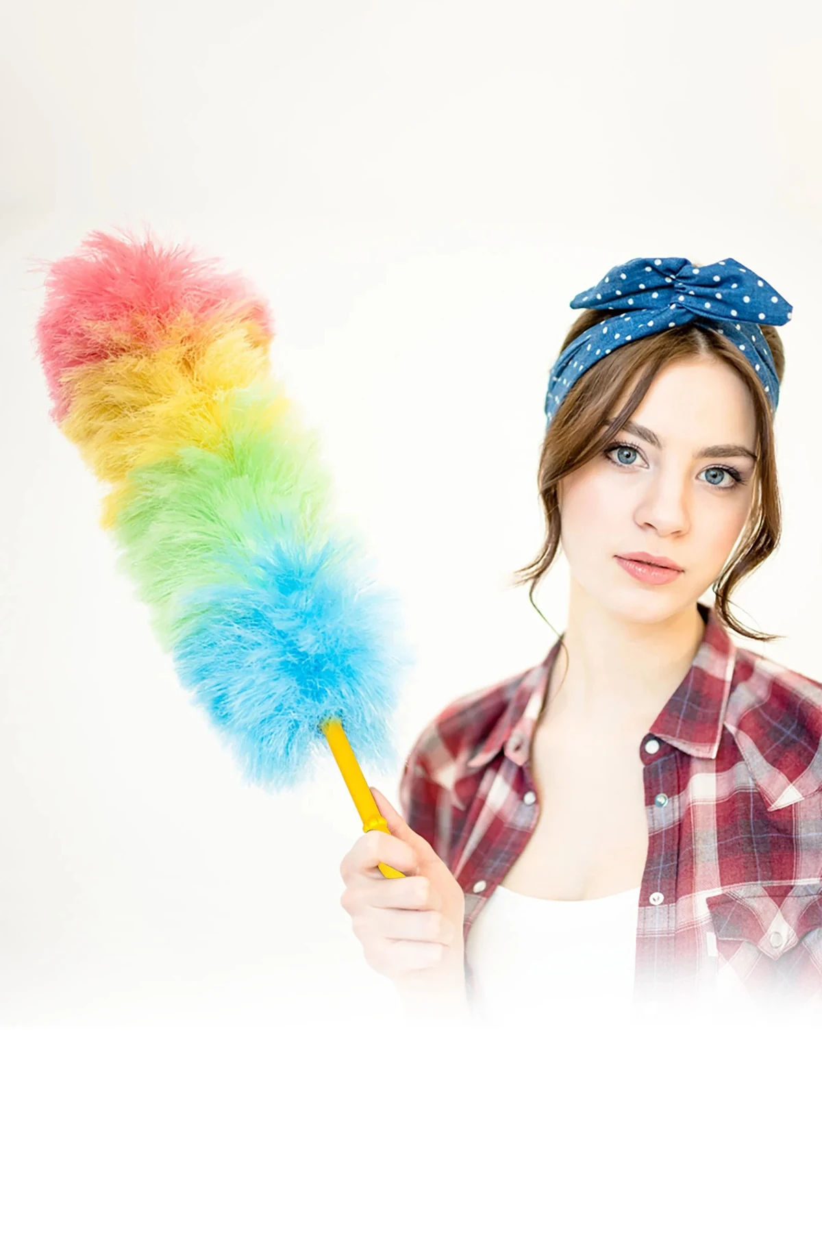 Toz Alma Püskülü Anti Statik Ev Ofis Kir Toz Temizleyici Fırça Kalorifer Petek Temizlik Aparatı