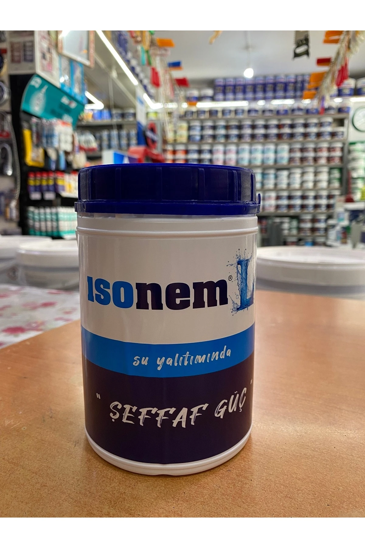 İsonem L Şeffaf Güç Su Yalıtım Boyası 1 Kg + Luna Kestirme Fırça No 2