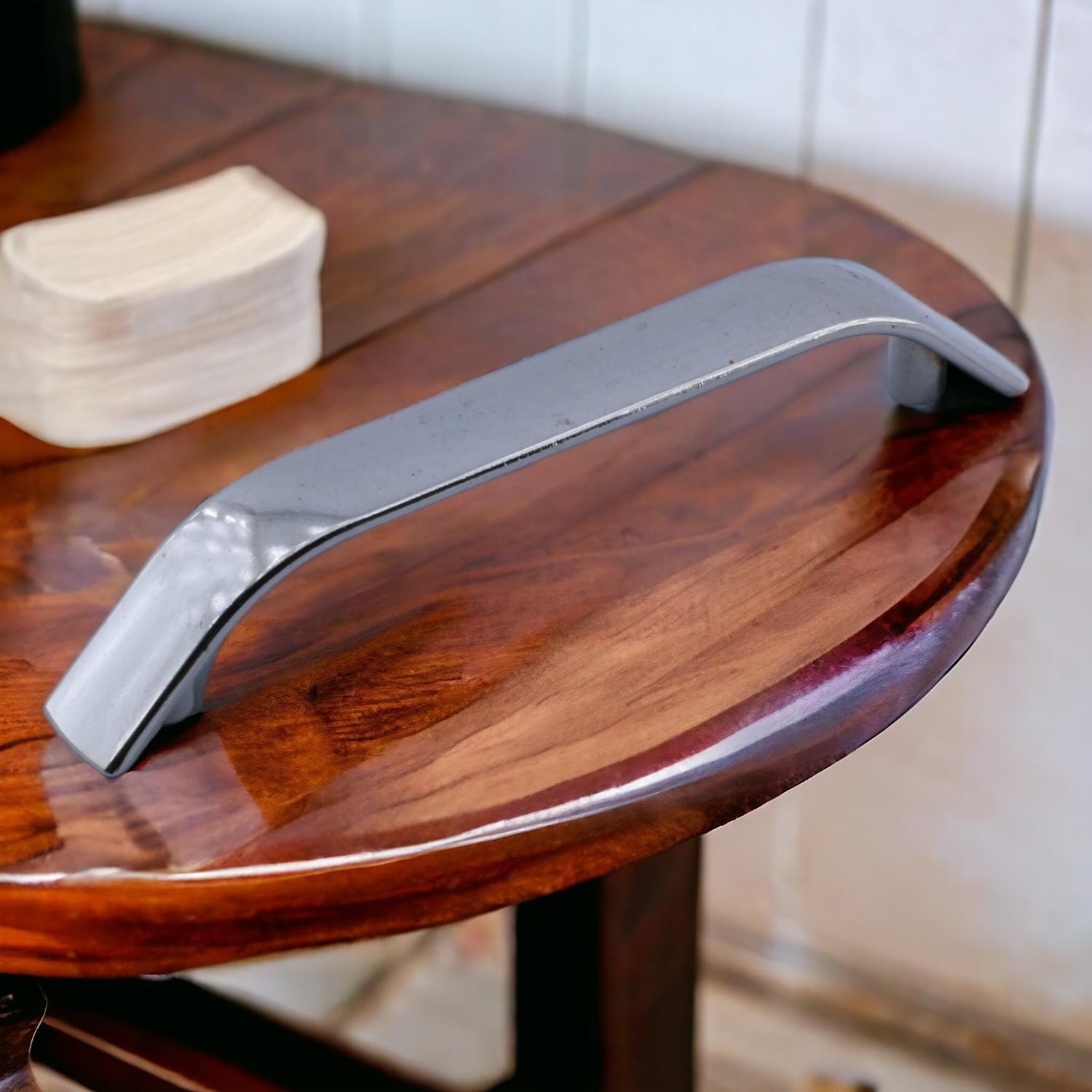 10 Adet Alara Kulp Mobilya Mutfak Çekmece Dolabı Dolap Kapak Metal Kulpu Kulpları Krom Renk 96 mm