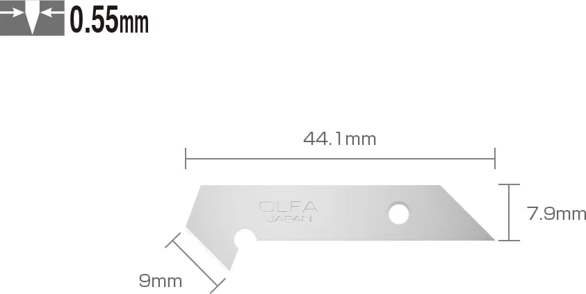 PB-450 Maket Bıçağı Yedeği (5'li)