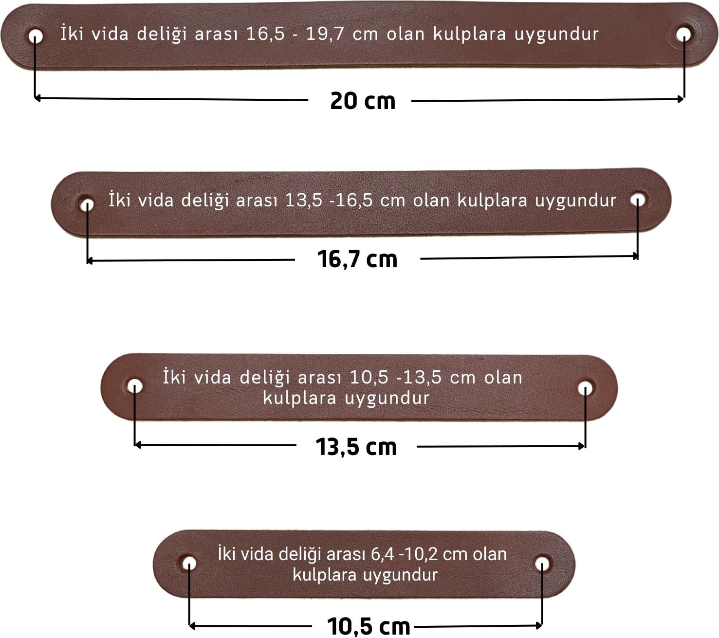 2 Adet Hakiki Deri Modern Çekmece Dolap Kulpu, Deri Kulp, Mobilya Banyo Mutfak Dolabı Kulpları