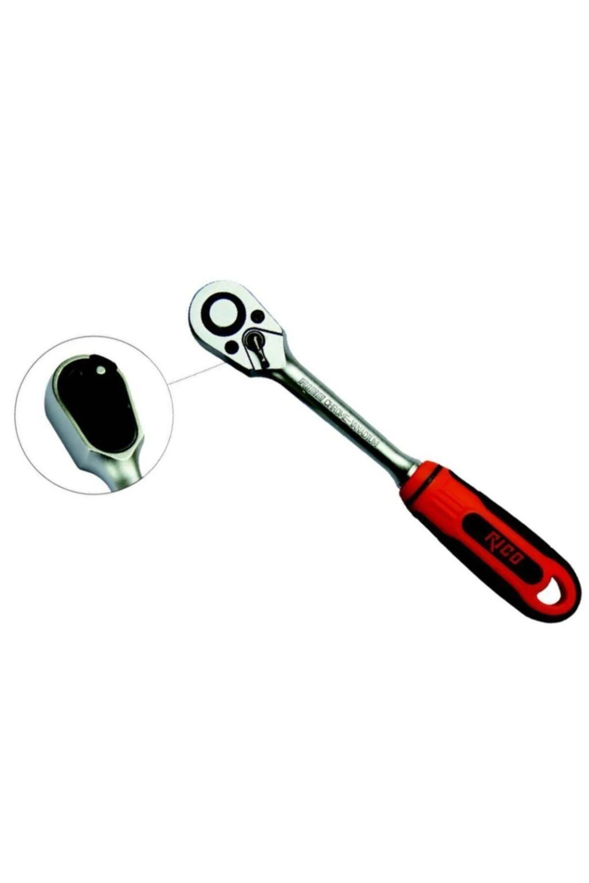 Cırcır Kolu Vidali Tip 48 Diş 3/8"