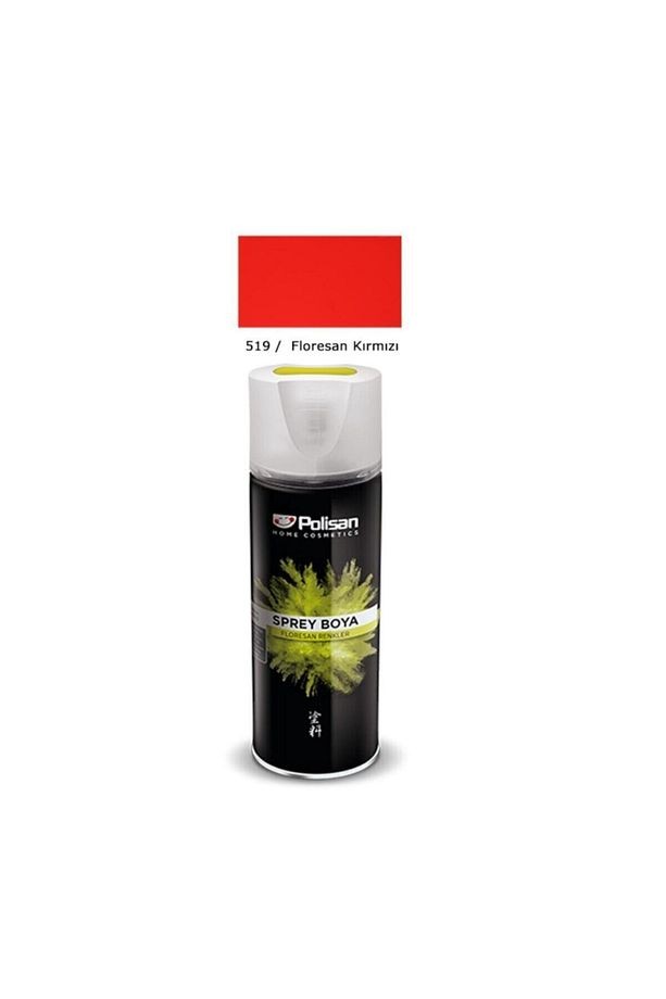 Sprey Boya Bayrak Floresan Kırmızı 400 Ml