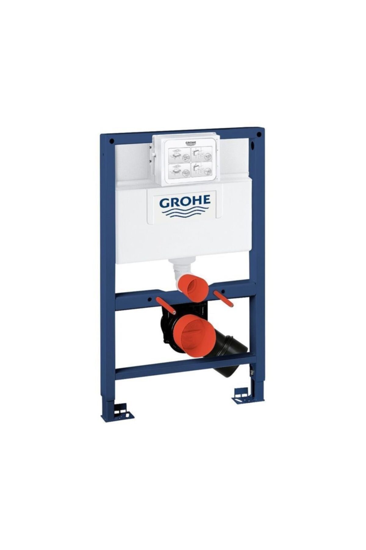 Rapid Sl Gömme Rezervuar Pnömatik Alçıpan Tipi Kısa 15 Cm - 38526000