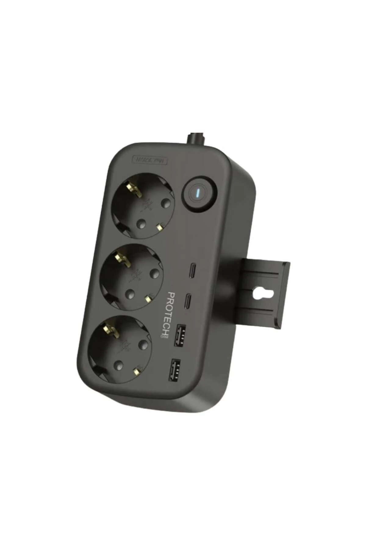 LP763A Akıllı Priz, Çift USB Girişli, Güvenlik Kapaklı, Dayanıklı ve Şık Tasarım | HZLSTORE