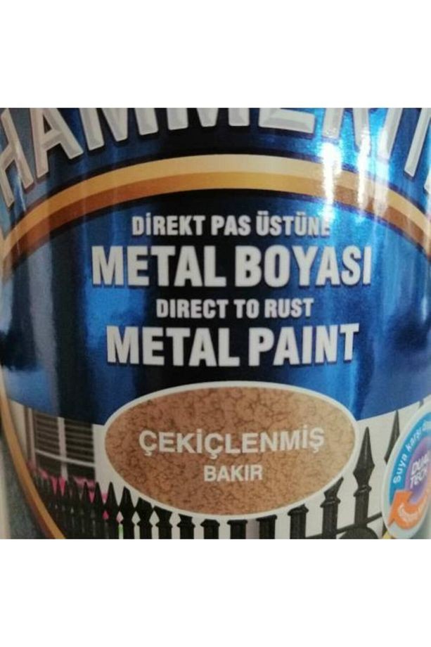 Bakır Hammerite Metal Ve Çelik Kapı Boyası 0,75lt.