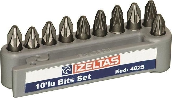 Izeltaş Pozidriv Bits Set Pz3 25 mm Set