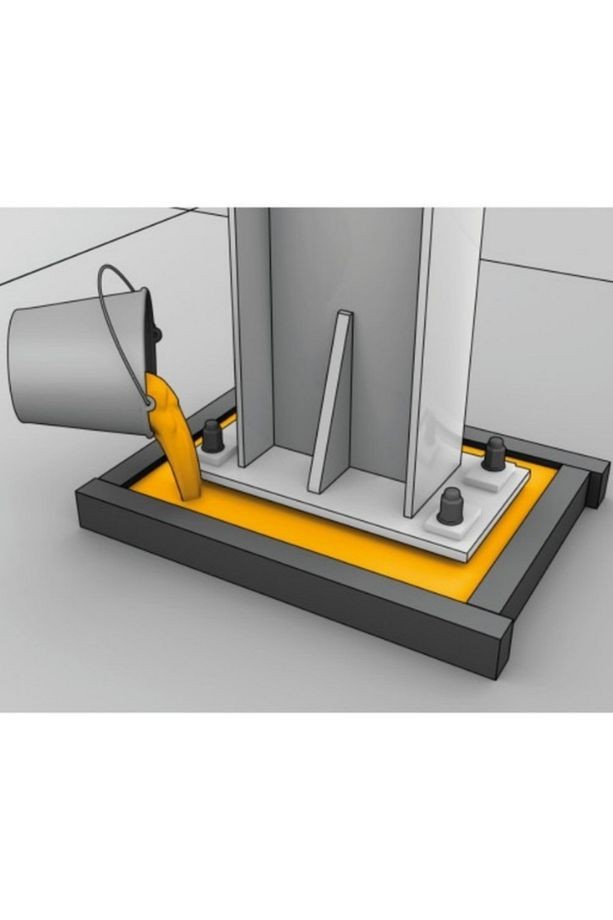 Grout-212 Gri 25 KG (Çimento Esaslı Döküm Harcı)