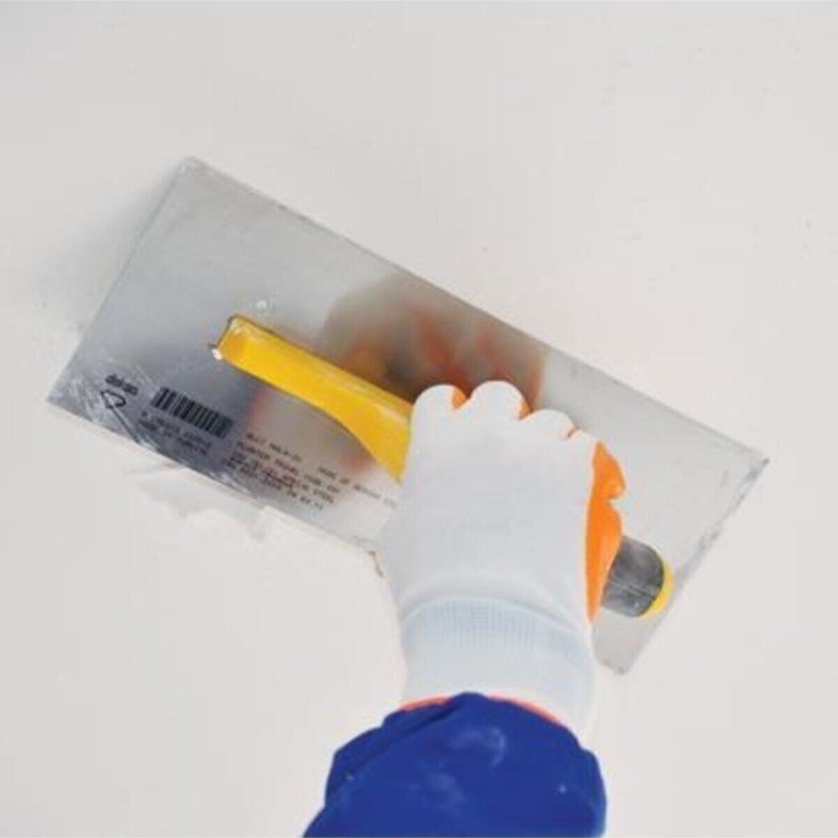 DEKOR 094 Alçı Malası Açık Plastik Saplı Paslanmaz No 35