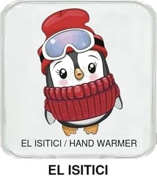 Bereli Penguen Cep Sobası,el Isıtıcı,sıcak Su Torbası Pvc 10X9,5CM