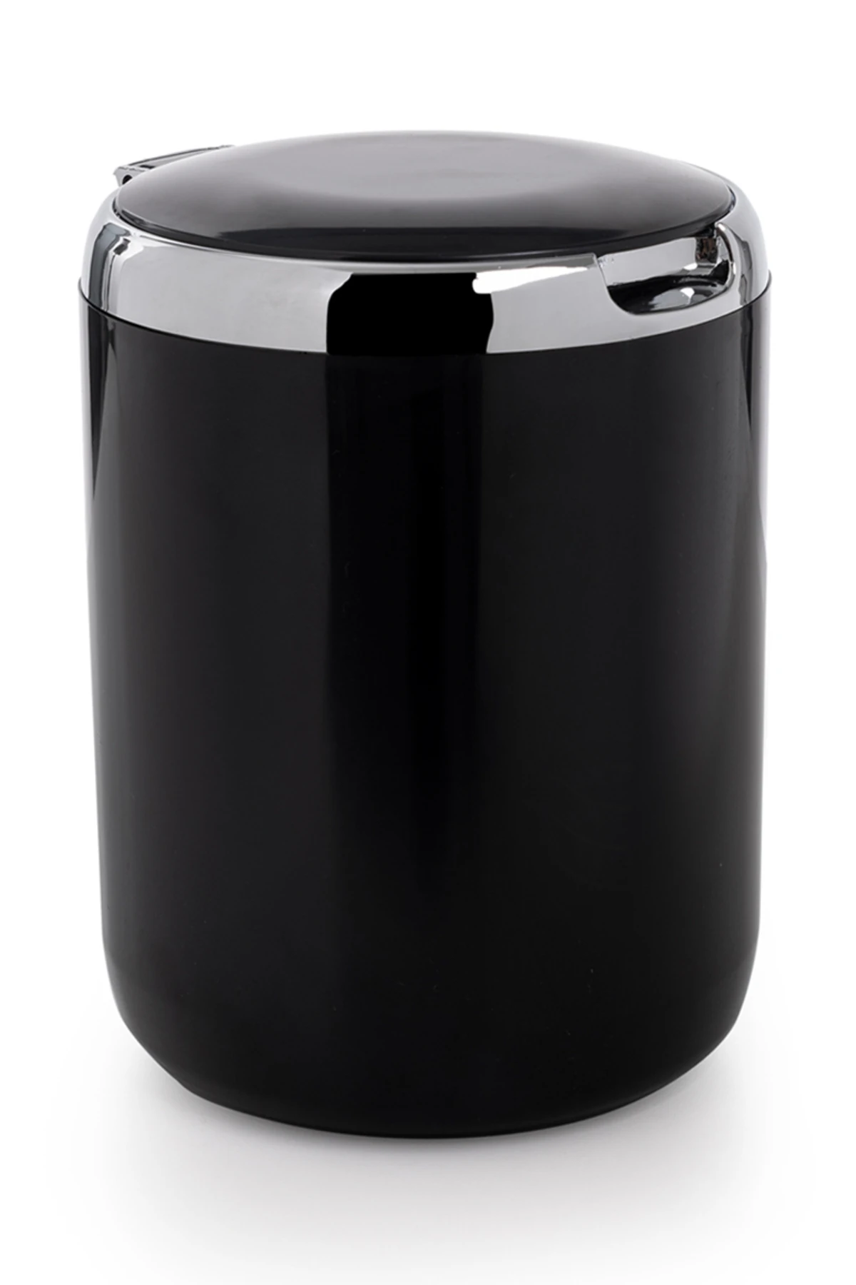 PASİFİK 3 LT ÇÖP KOVASI PLASTİK KAPAKLI SİYAH