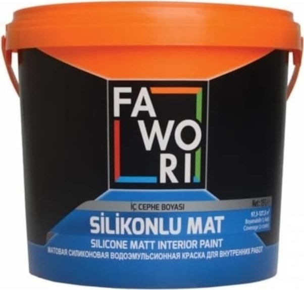 Silikonlu Mat Iç Cephe Boyası 2,5 Lt Fildişi