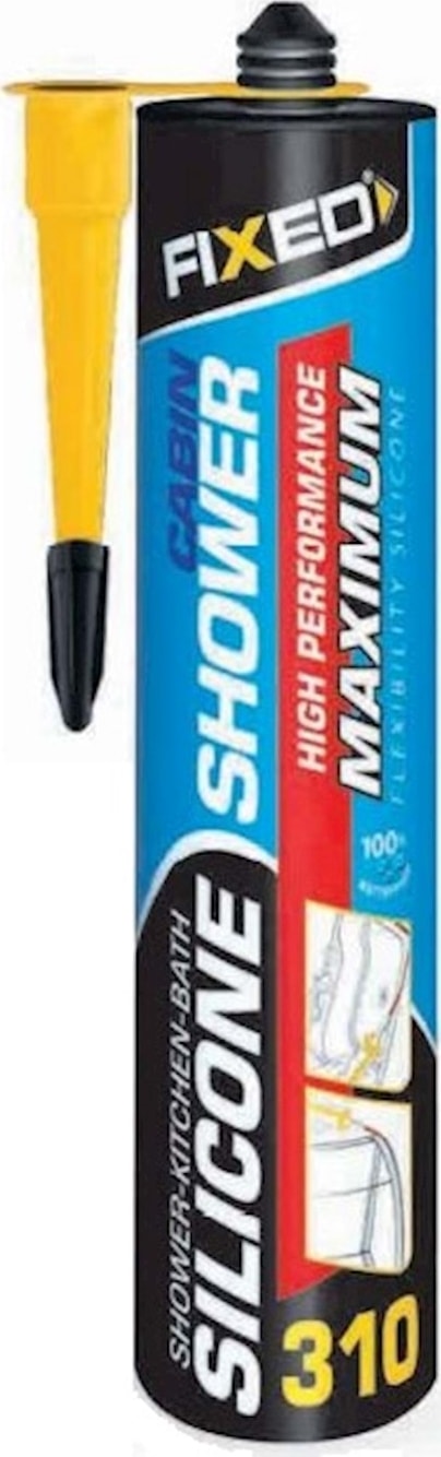 Duşakabin Silikonu Şeffaf 310 ml