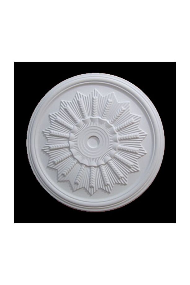 Dekor Göbek Kartonpiyer Stropiyer Tavan Lamba Göbeği - Başak 48 Cm