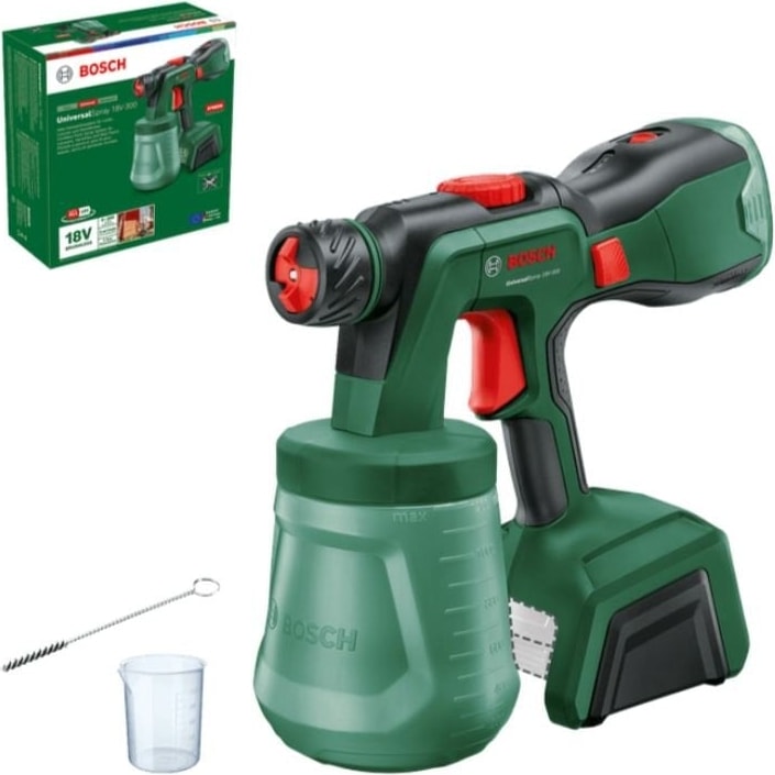 BOSCH Universalspray 18V-300 Akülü Boya Tabancası (Akü ve Şarj Cihazı Hariç)