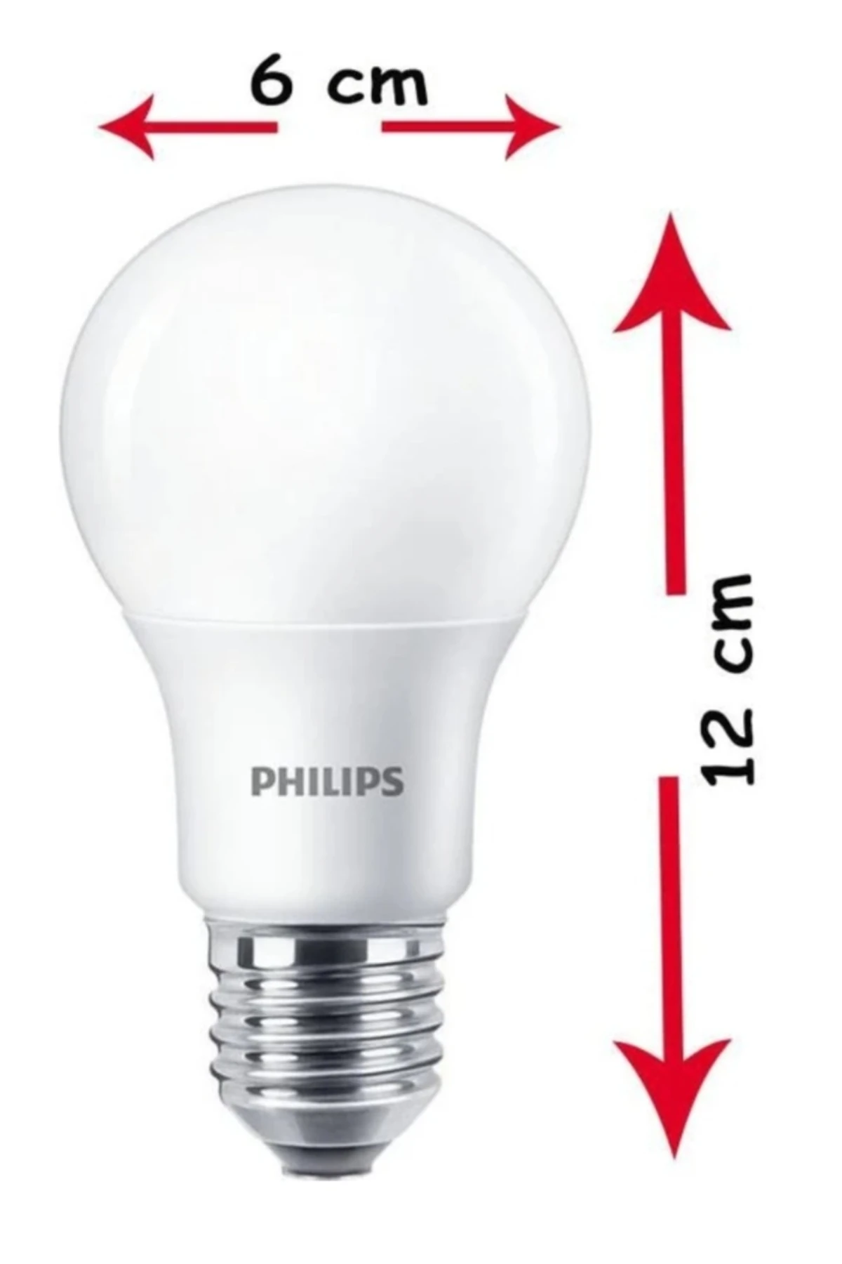 6'Lı Paket 13w 6500 Kelvin Beyaz ışık E27 Duylu 1521 Lümen E Enerji Tüketimi MyCare Led Ampul