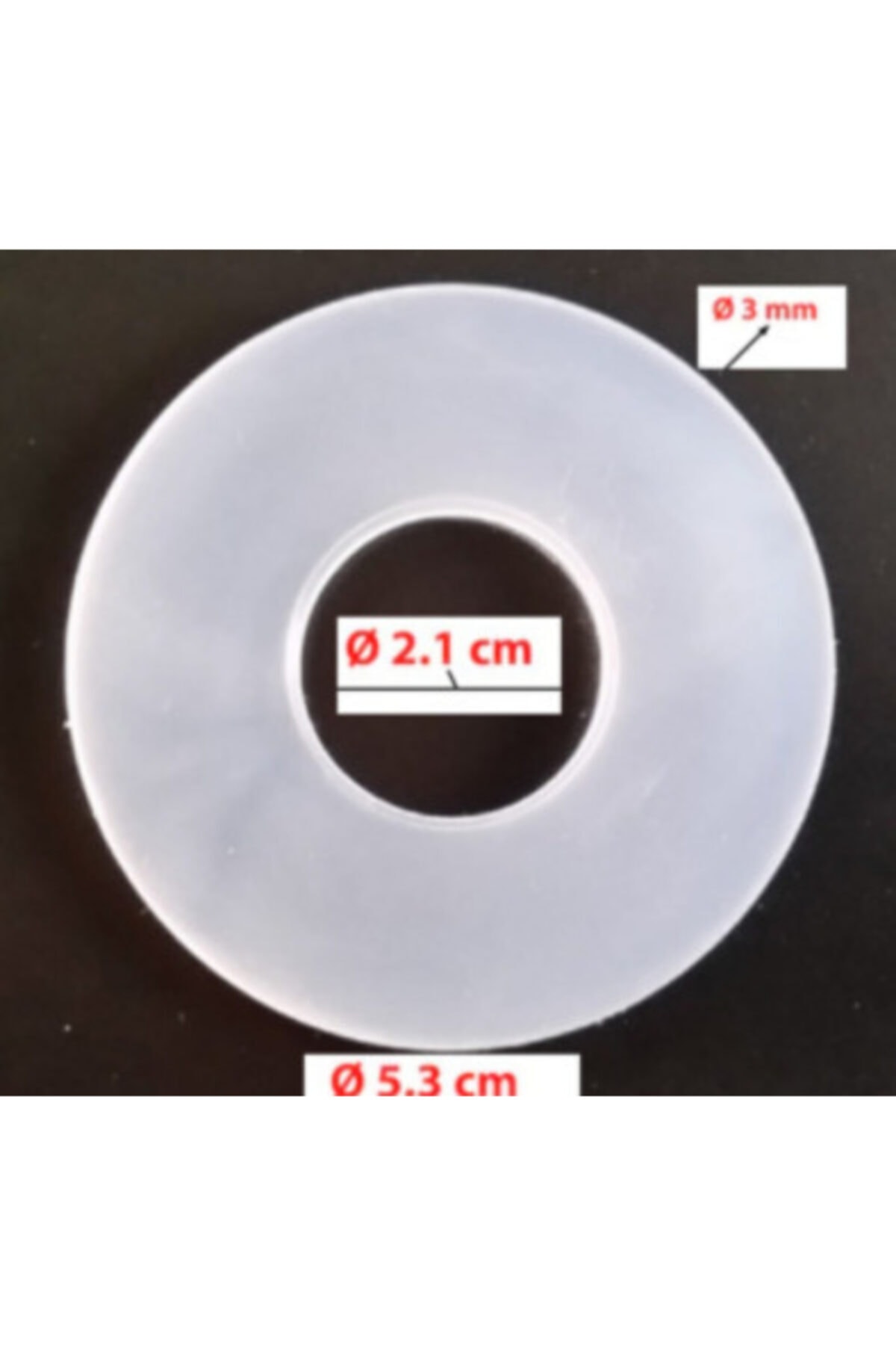 Gömme Rezervuar Iç Takım Conta Boşaltma Grubu Contası 3 Adet