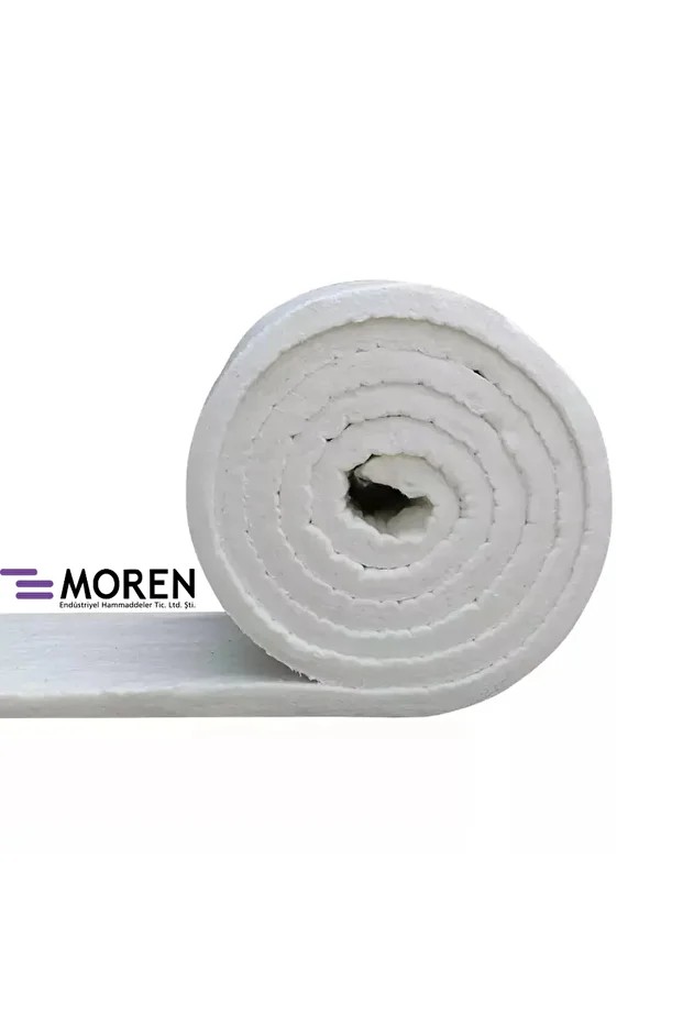SERAMİK ELYAF BATTANİYE (1260°C, 128kg/m³ , 7320x610x25mm , SERAMİK YÜNÜ