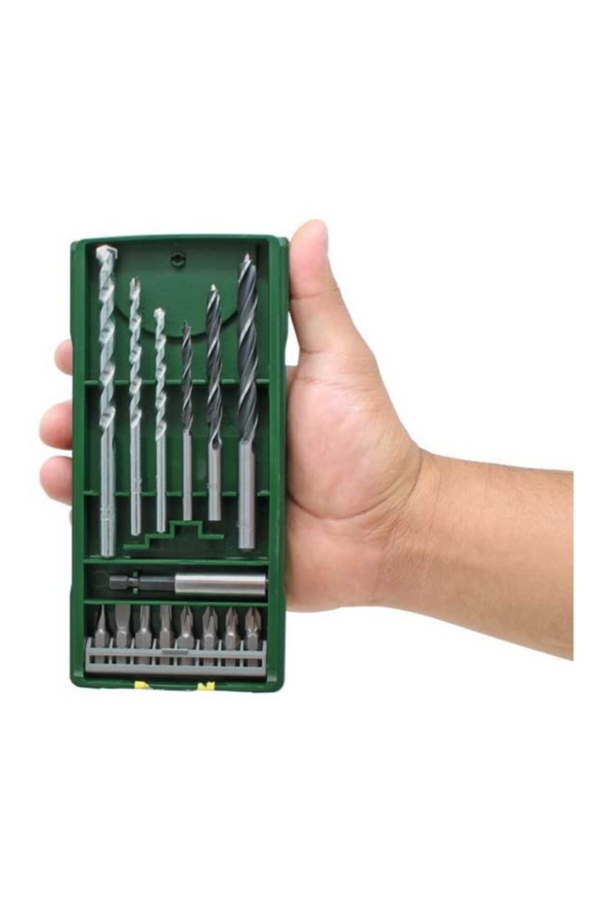 BOSCH 25 Parça Vidalama Tornavida Seti + 15 Parçalı Mini Matkap Ucu Ve Vidalama Ucu Seti