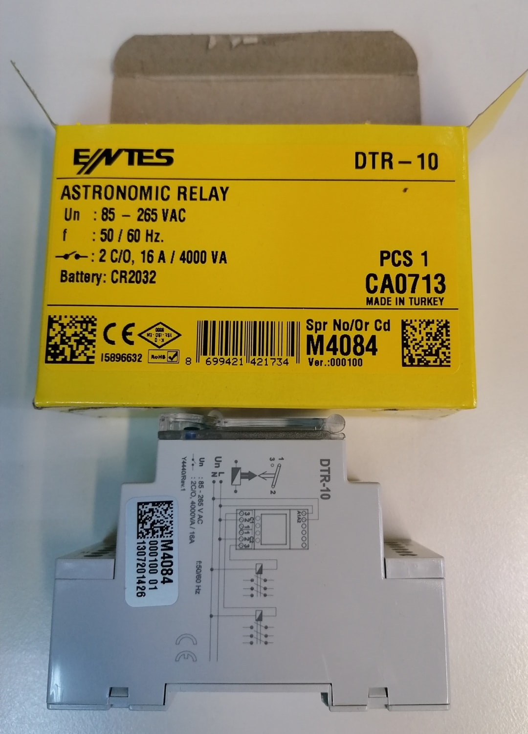 Dtr-10 Astronomic Relay Zaman Saati