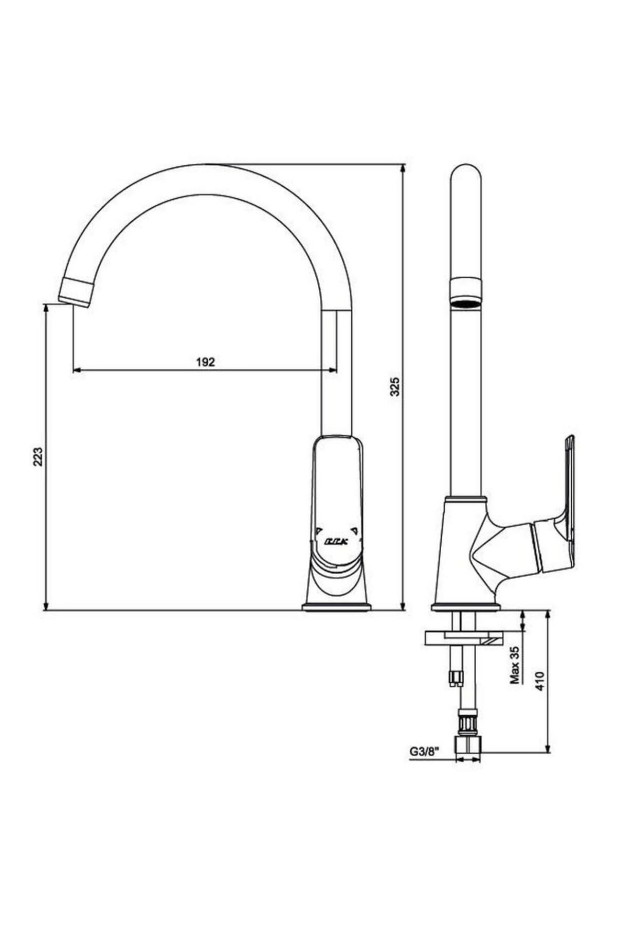 Lia Lavabo Musluk, Eviye Mutfak Ve Banyo Batarya Seti
