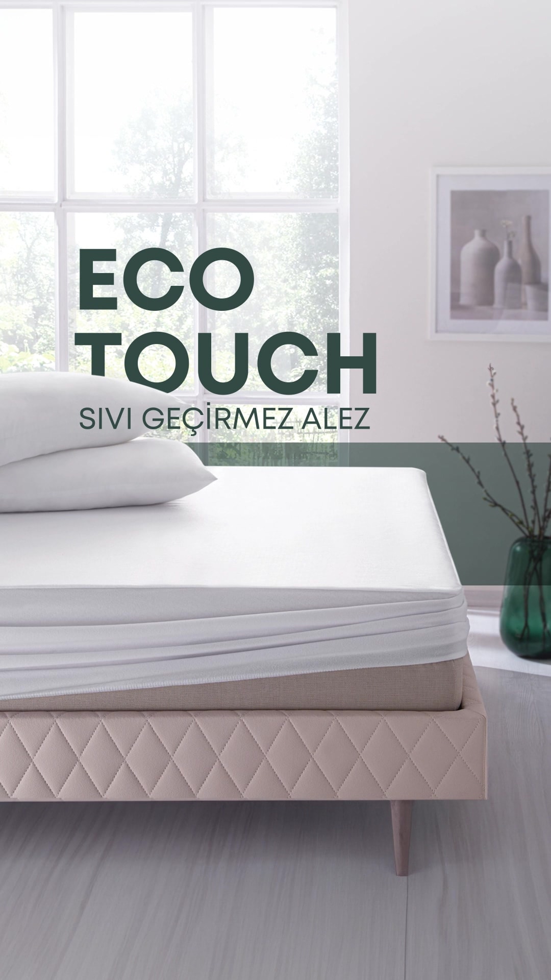 Eco Touch Sıvı Geçirmez Alez