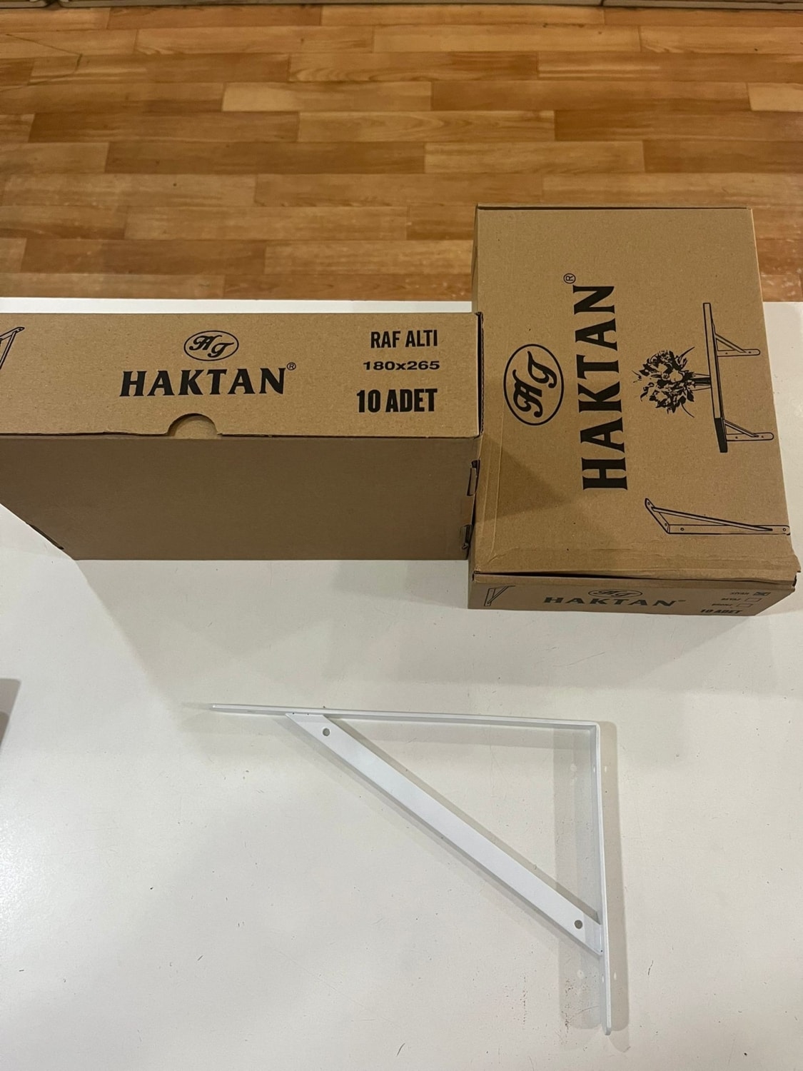 Beyaz Raf Altı 180X265MM(10ADET)