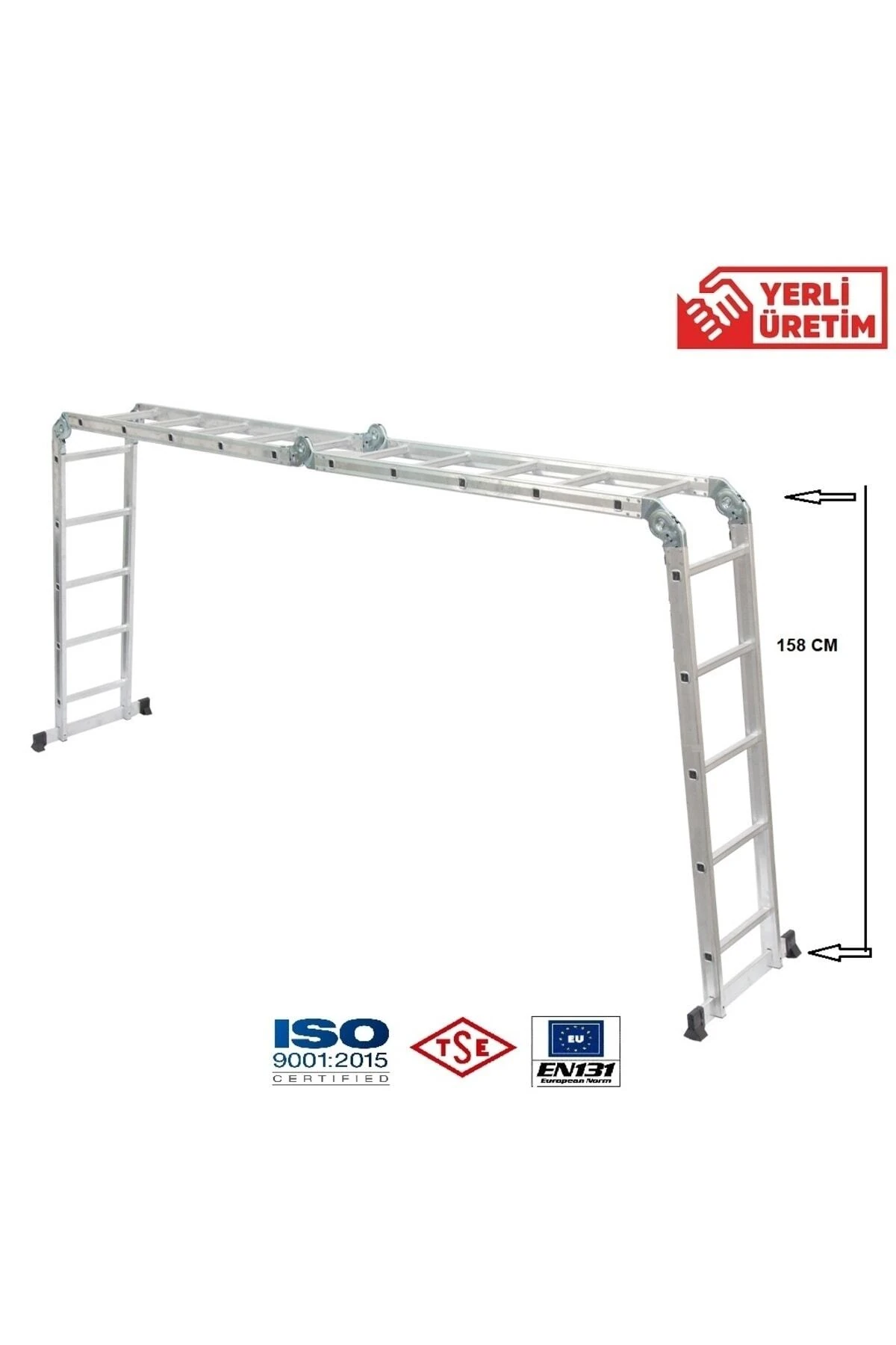 20 Basmaklı 5,80 Mt Akrobat Merdiven