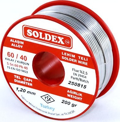 1.2 Mm 200 Gr Lehim Teli Sn60 Pb40