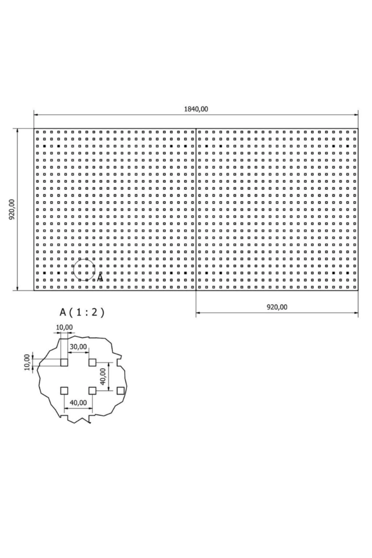 Profesyonel Delikli Takım Asma Panosu