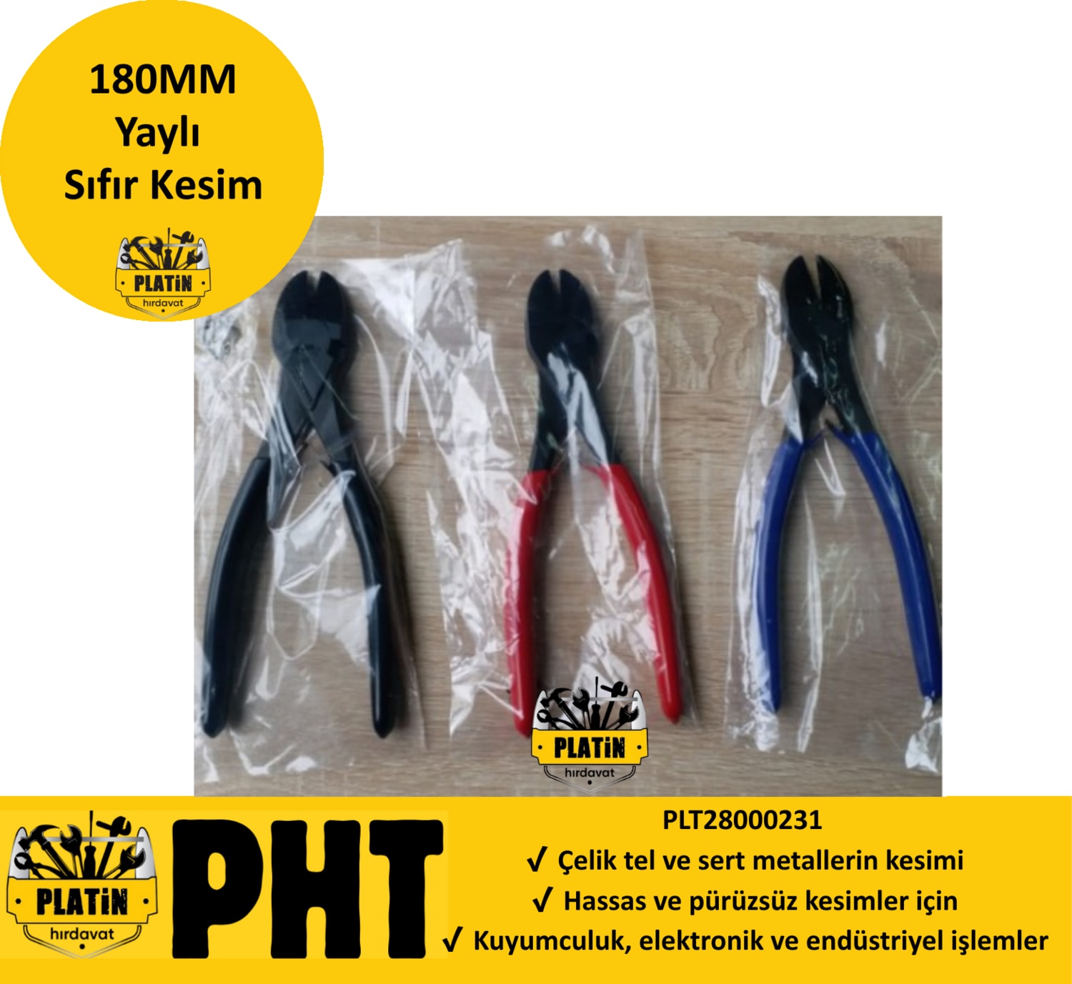 Döküm Keski Sıfır Keski Flush Cut