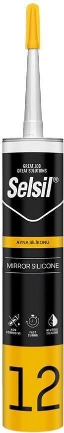 12 Ayna Silikonu Şeffaf 280 ml