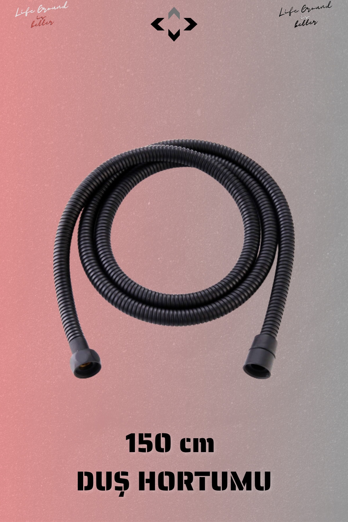 Çok Fonksiyonlu 150 Cm Siyah Duş Takımı Duş Seti Duş Hortumu Duş Başlığı Banyo Seti Duş Seti