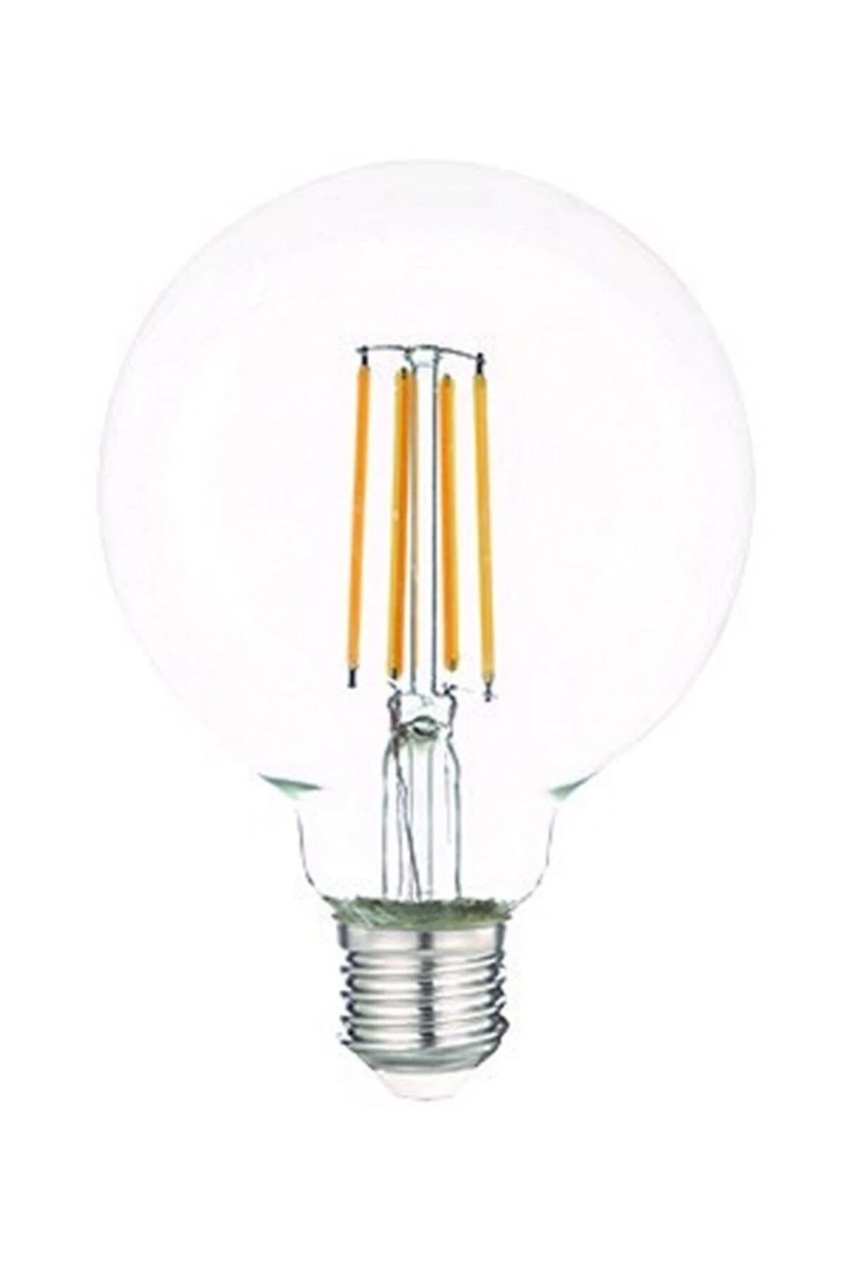 Ct-4354 6w E27 G95 3200k Günışığı Glop Uzun Flament Led Rustik Ampul