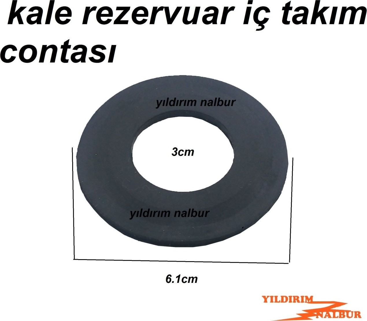 Rezervuar İç Takım Boşaltma Contası Gömme Rezervuar