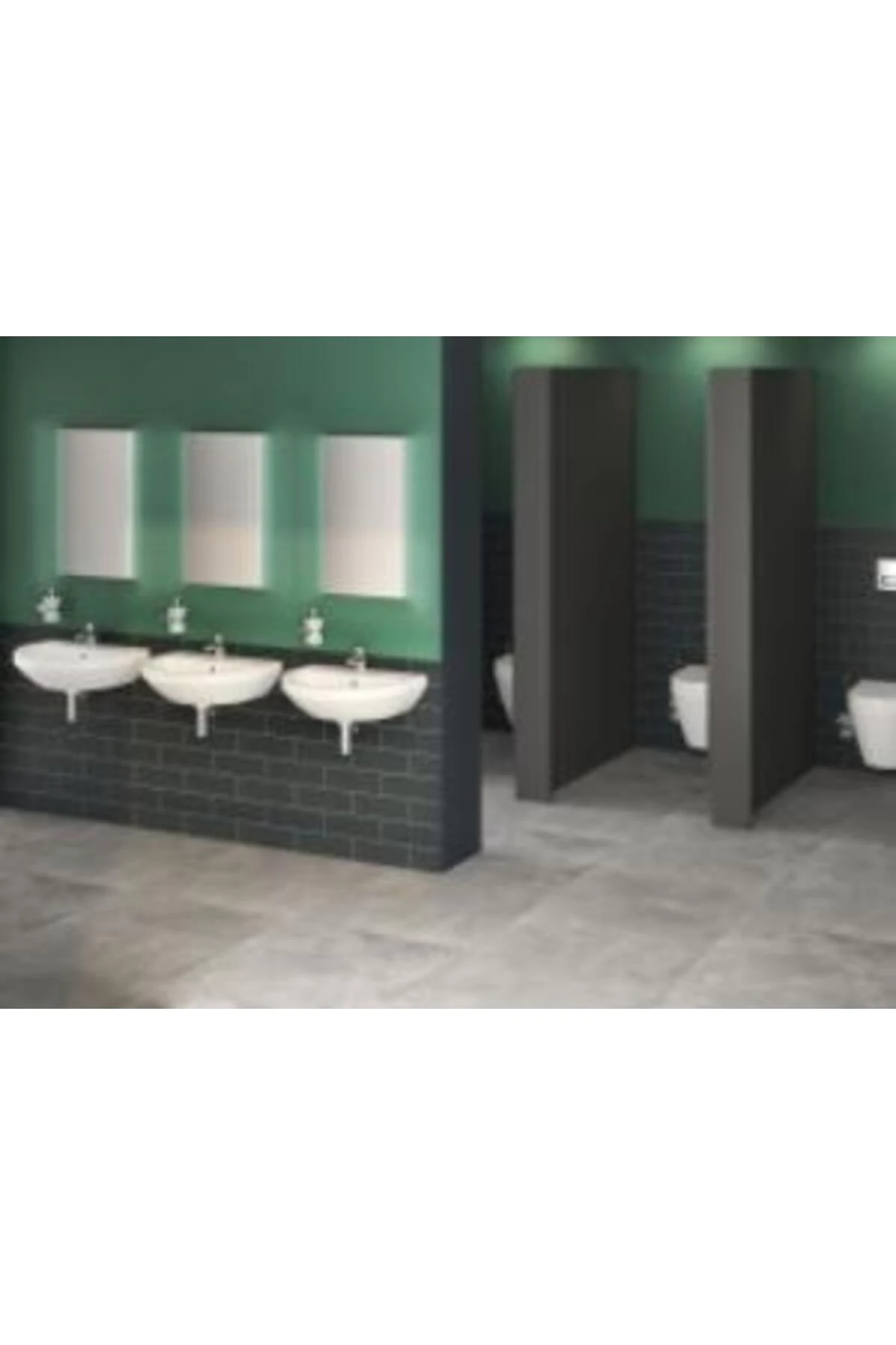 Loop T Kumanda Paneli 740-0786 Parmak I?zi Bırakmayan - Ekstra Hijyenik Kaplama - Mat Krom