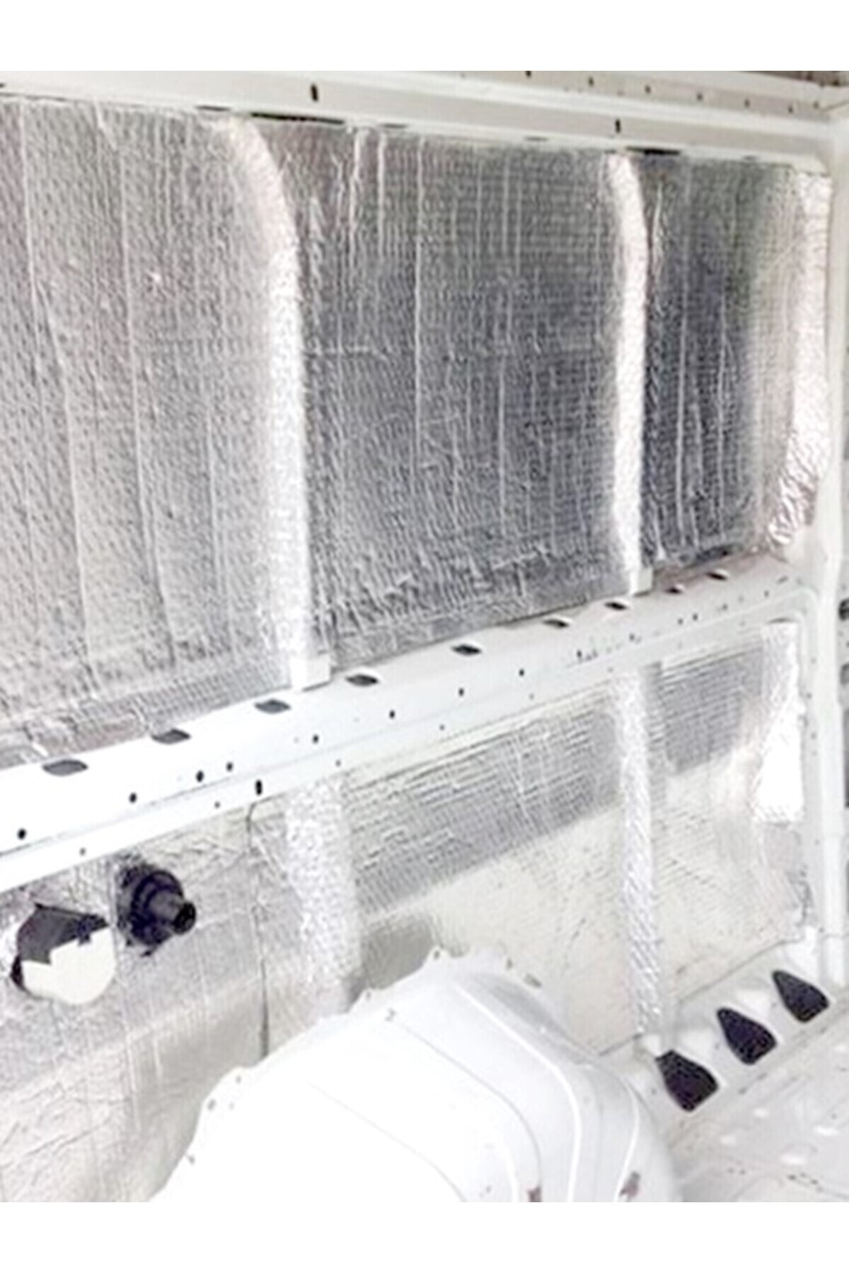 Folyolu Kauçuk Bant 10cmx5mt Isı Ve Ses Izolasyon Bandı Alüminyum Kauçuk Yalıtım Bandı